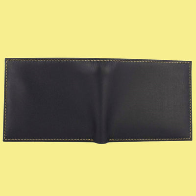 Bassin and Brown Navy/Yellow Billfold 8 Card Slot Wallet